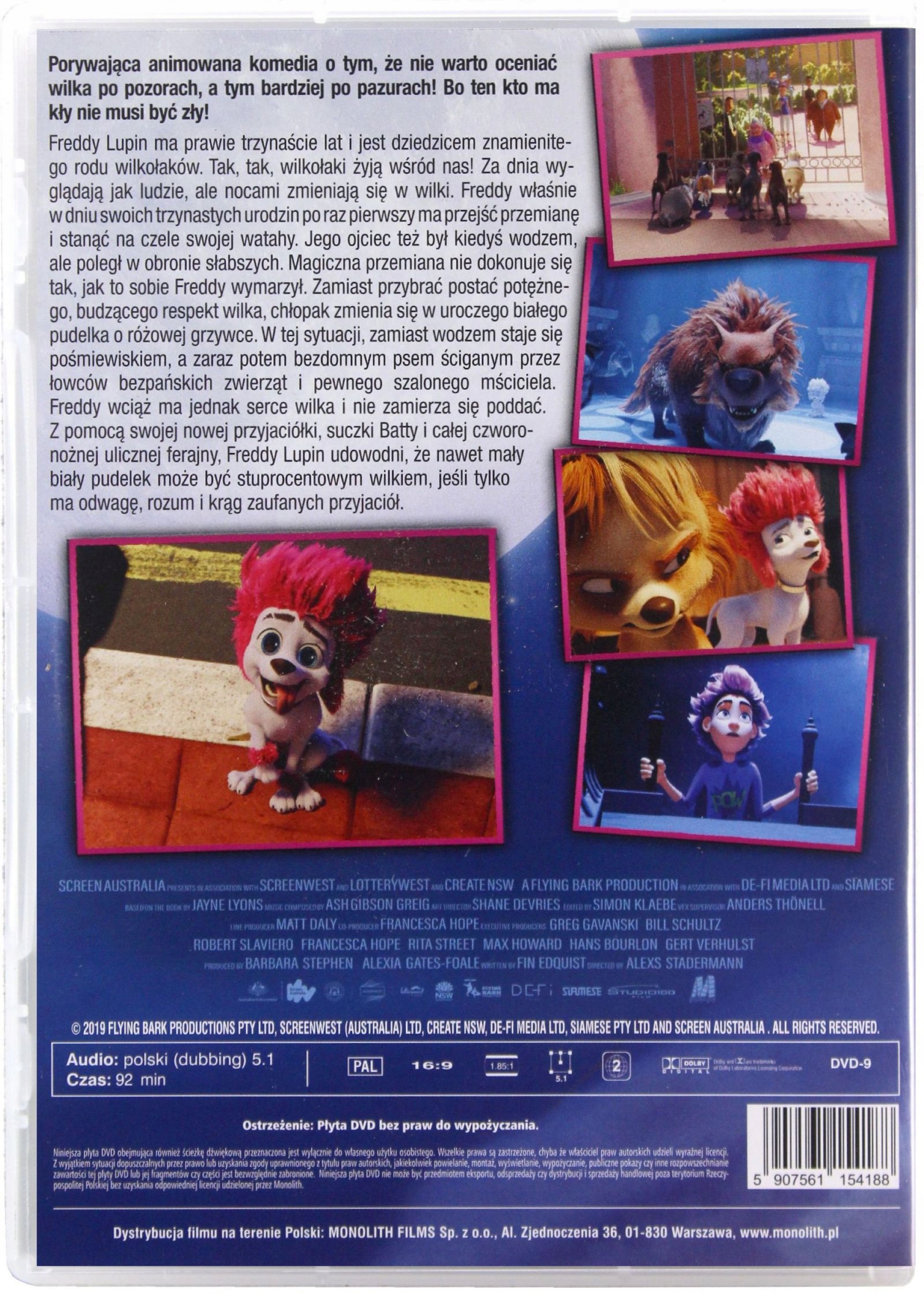 WILK NA 100% (DVD) Gatunek dla dzieci