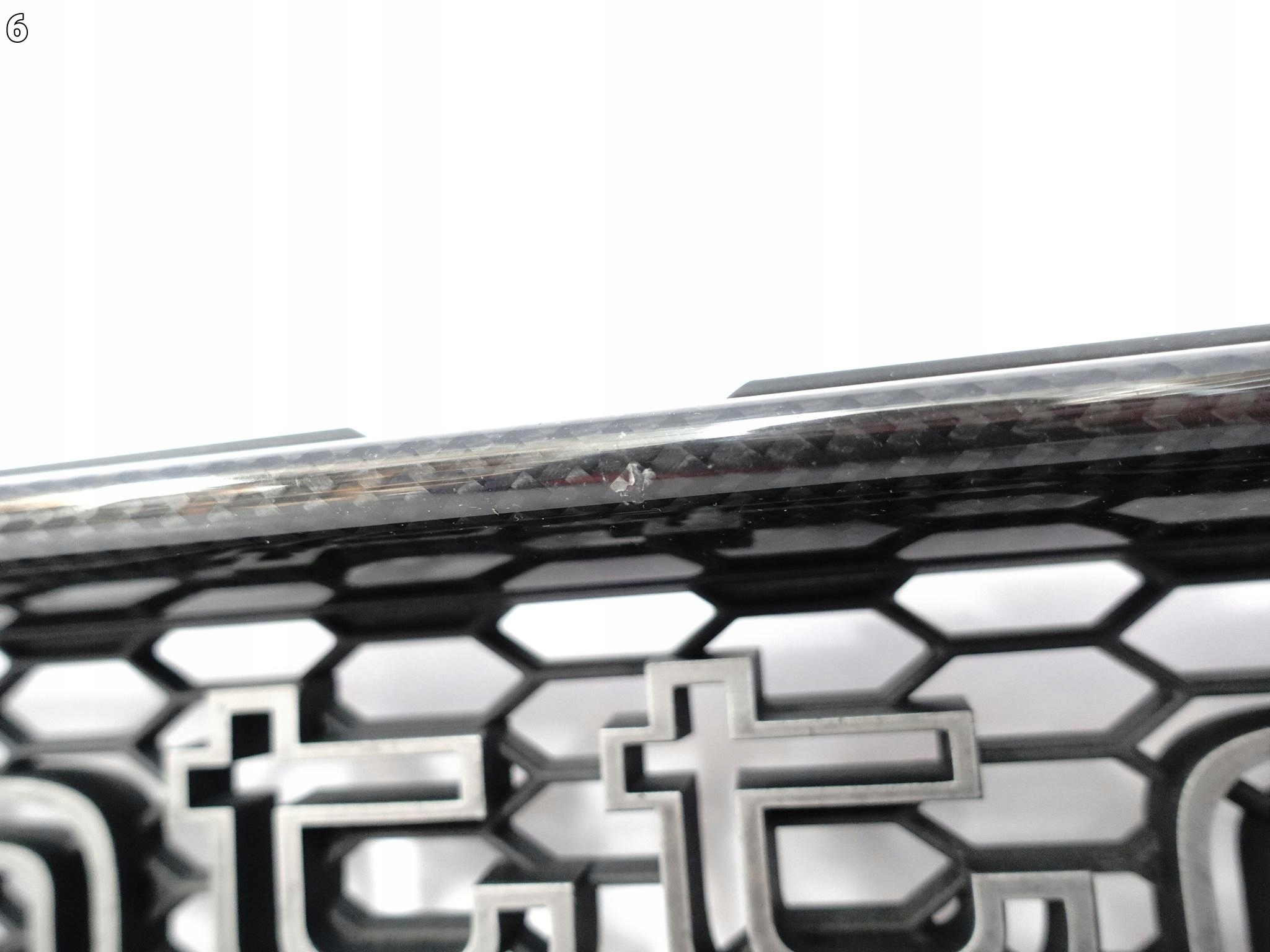 AUDI RS6 4G0 C7 LIFT 14-18 CARBON grid frame front PREKLADgrill W bumper front