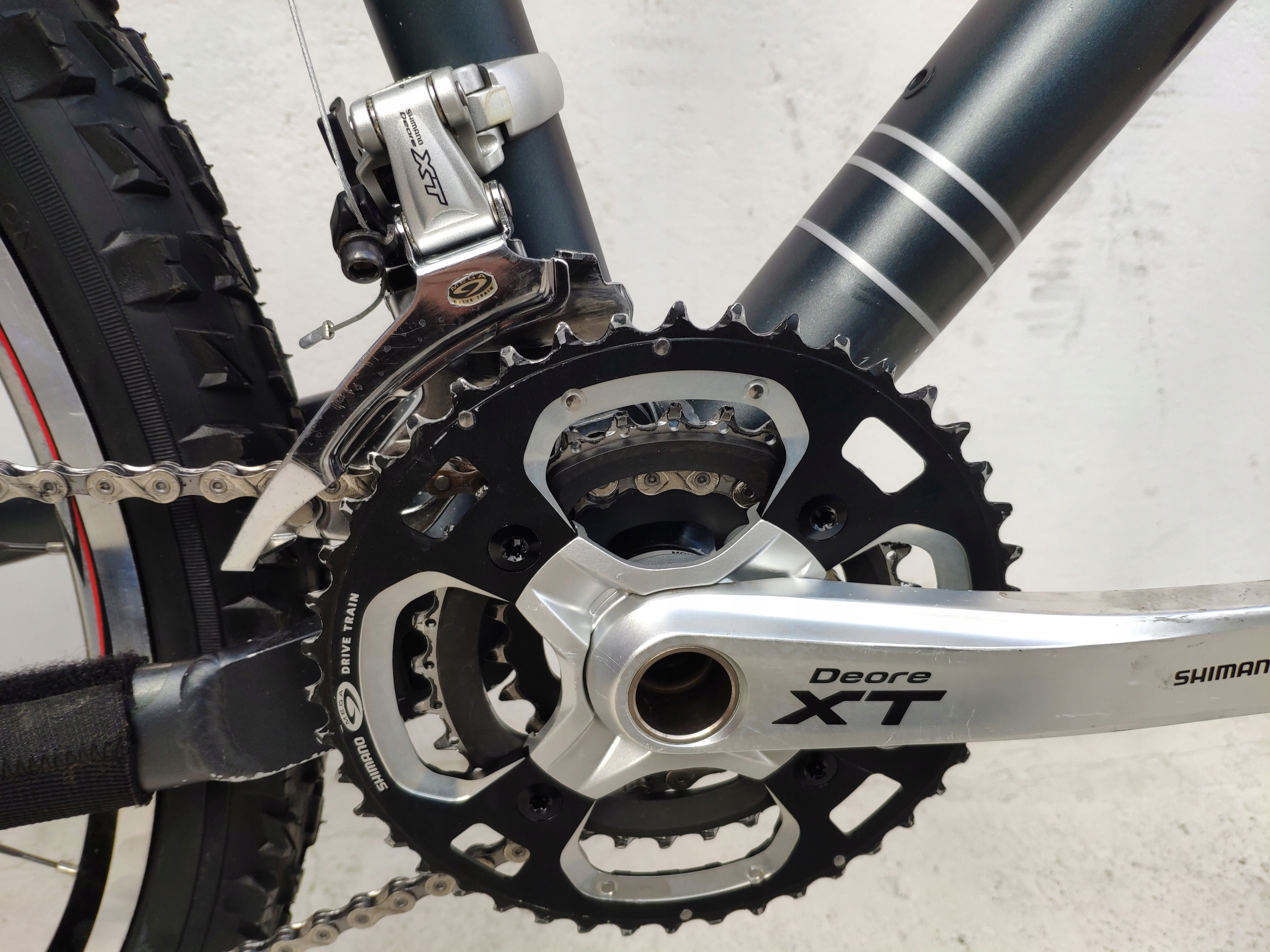 MTB CYCLETECH OPIUM 18,5' ALU DEORE XT FOX WROCLAW Kolor srebrny