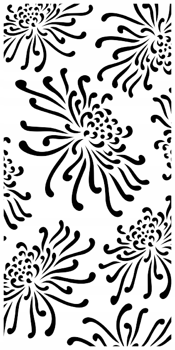 Malířská šablona na omítky 92 cm Architektonický beton Omítka