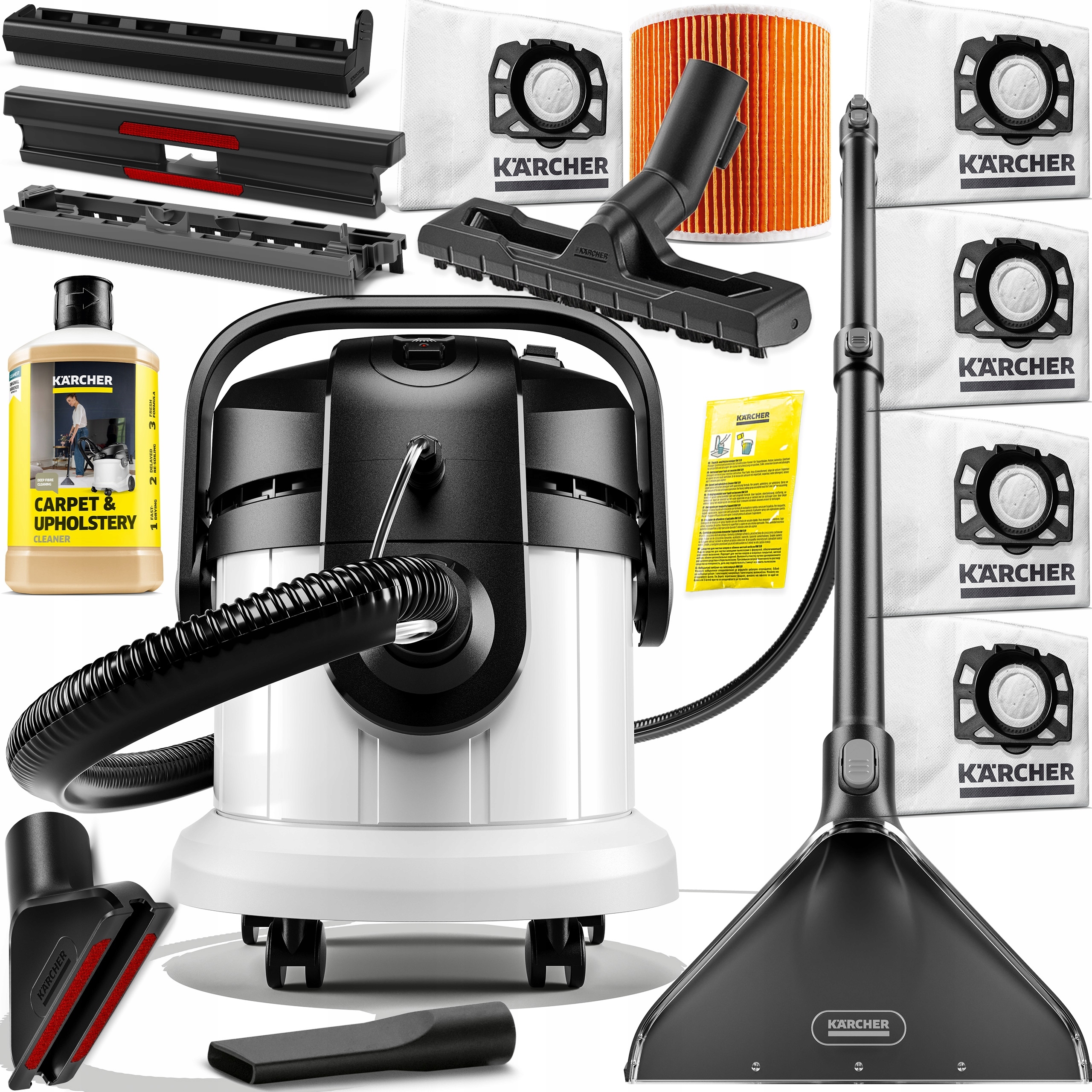 Prací Vysávač Univerzálny Karcher Se 4 Sucho/mokro Multifunkčný 3V1