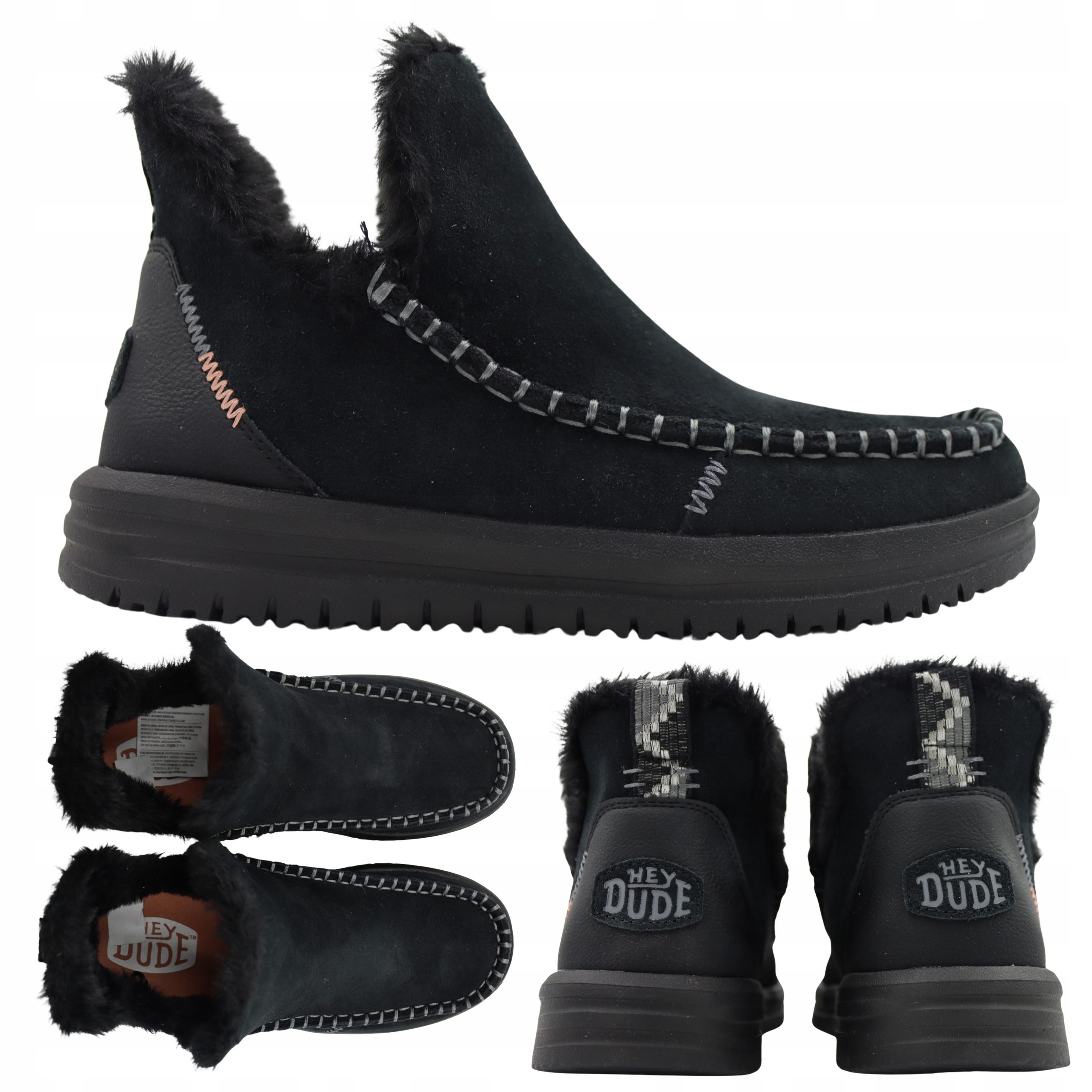 Dámské Zateplené Lehké Pohodlné Boty Heydude Camden Suede 42028 060 vel. 40