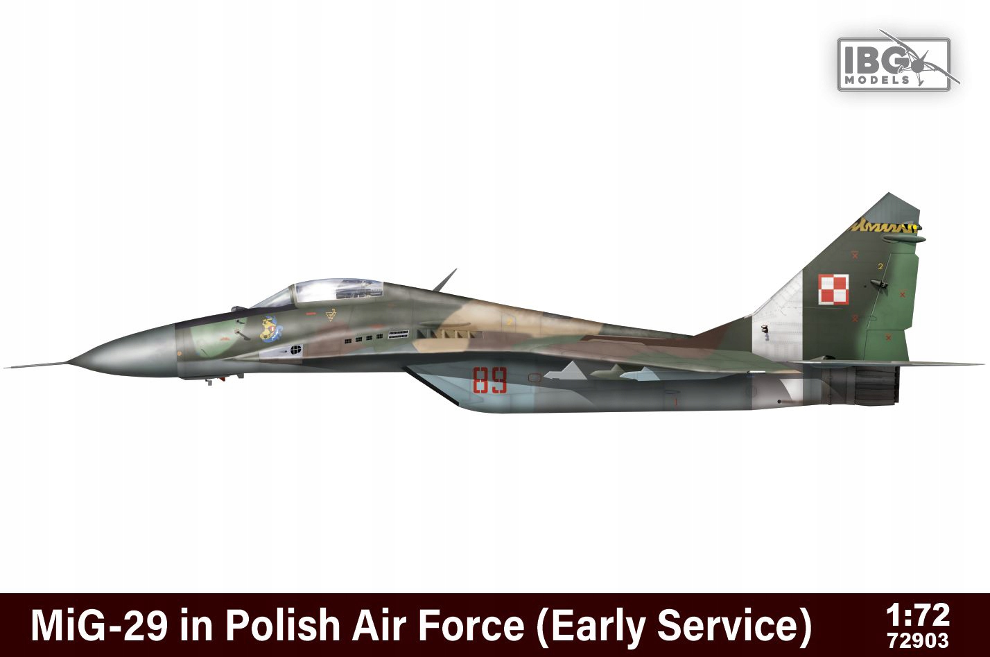 Mig-29 v polském letectvu Early Limited Ibg 72903