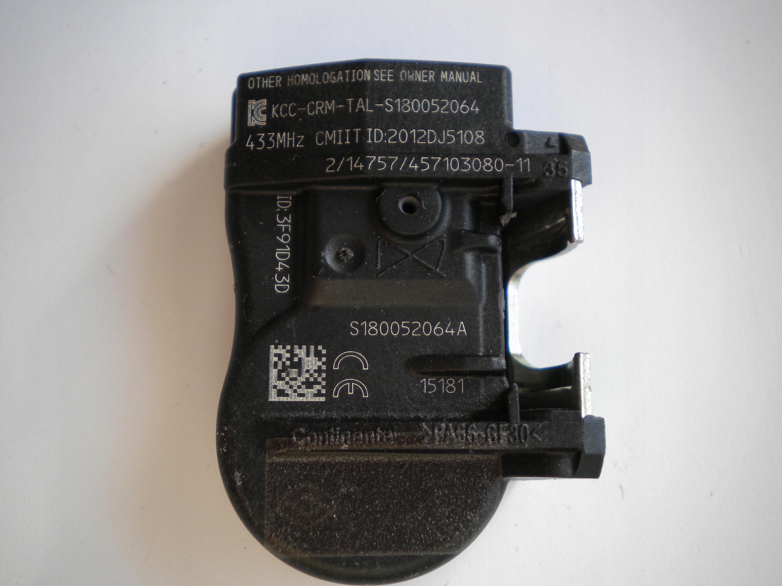 CZUJNIK CIŚNIENIA RENAULT MEGANE ZOE S180052064A Producent Continental