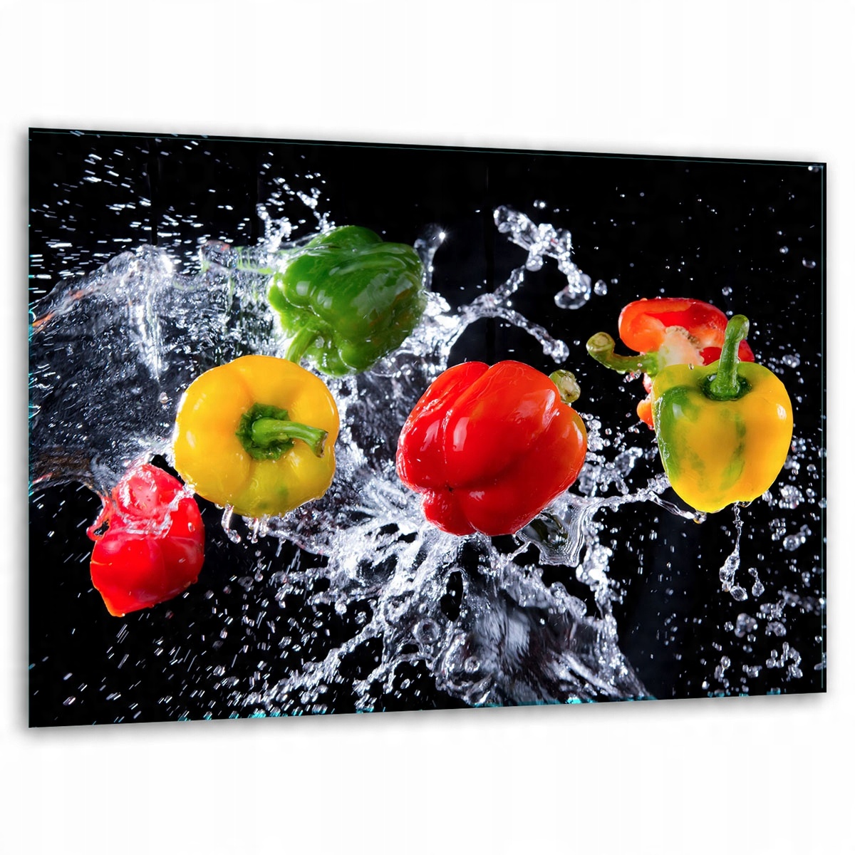 

Szklana Deska Do Krojenia Podstawka 40x30 Papryka