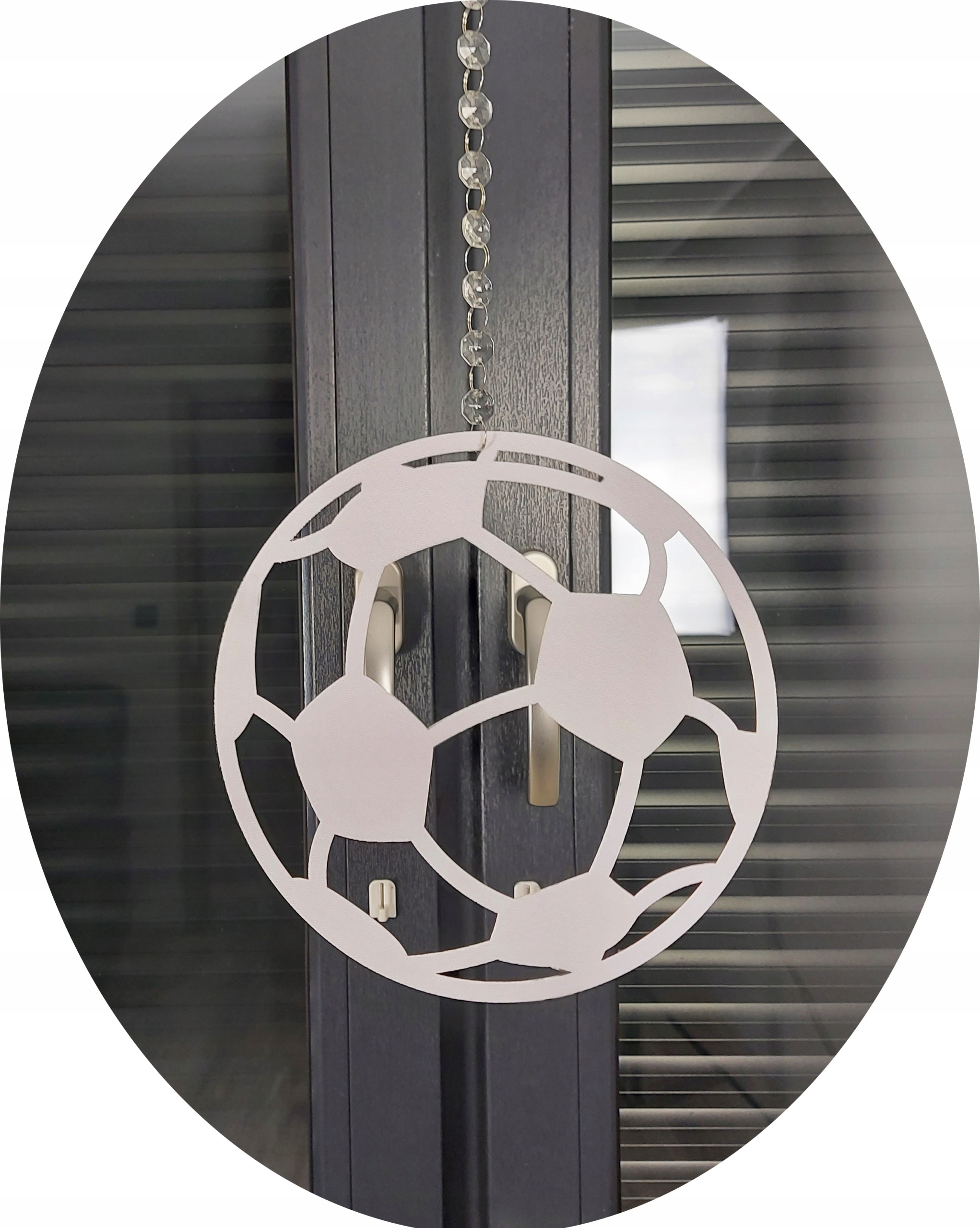 ZAWIESZKA PIŁKA AŻUR GIRLANDA 7 KOLORÓW