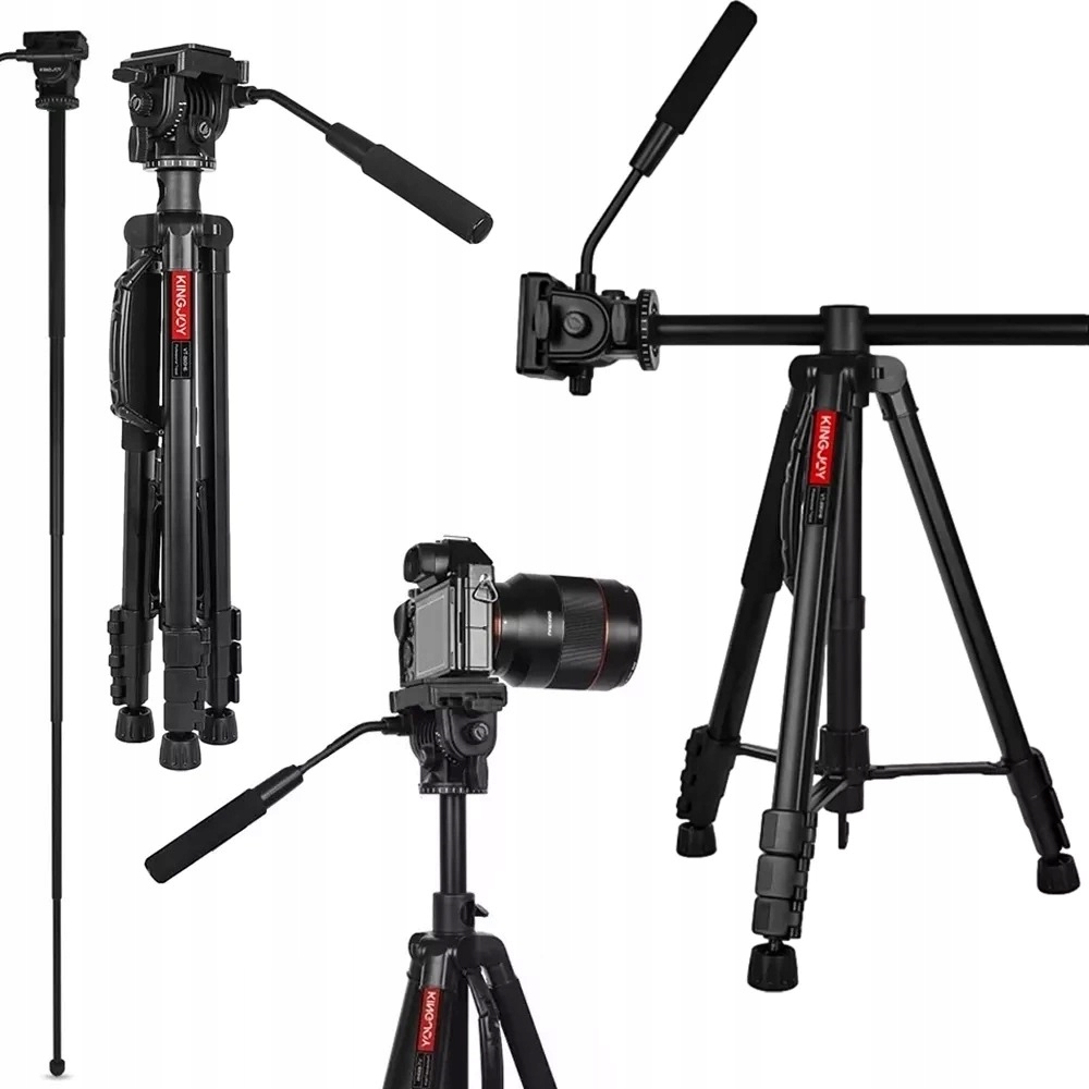 Tripod Fotografický Stativ Pro Fotoaparát Telefonu, Vysoký 4V1 178 CM