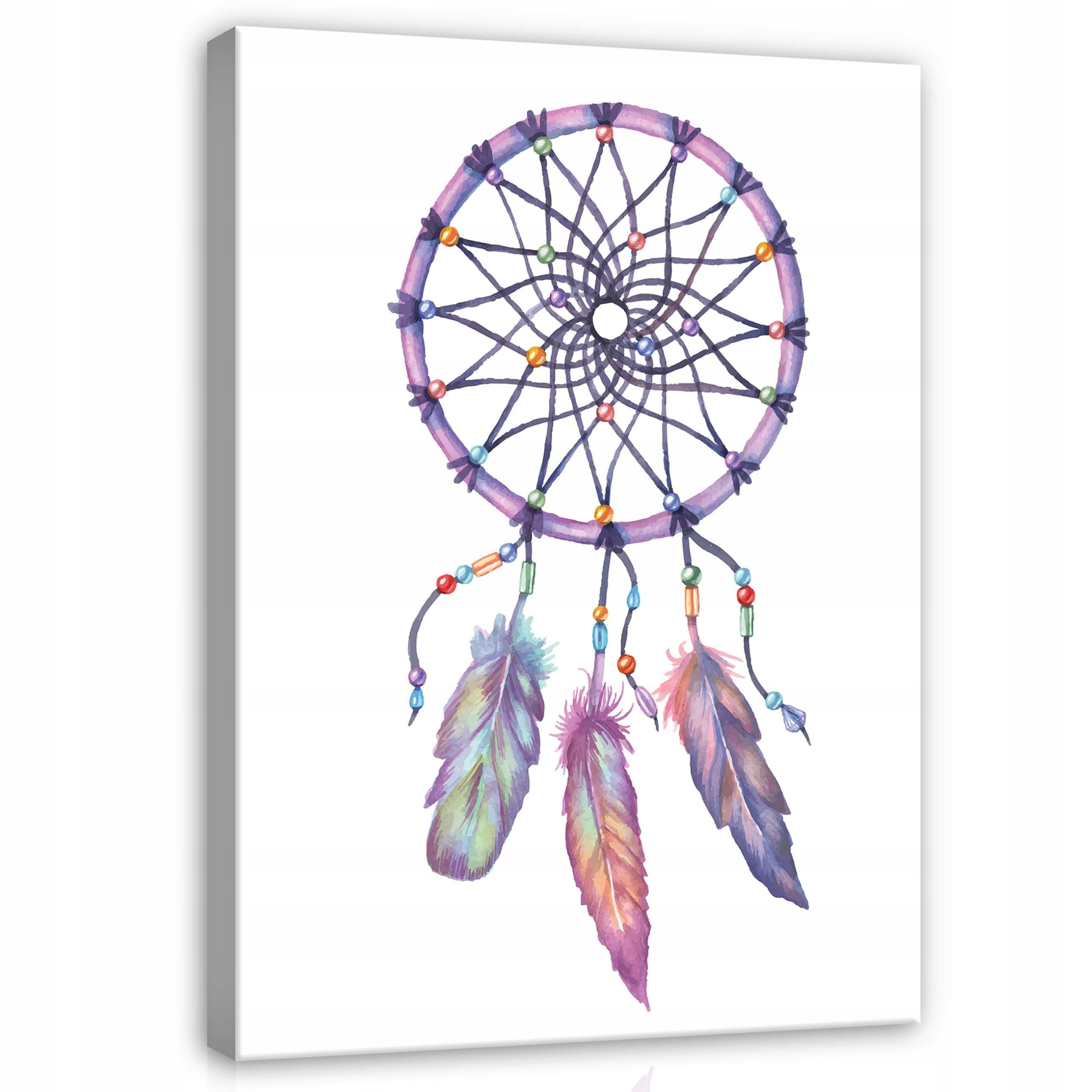 Obraz 75x100 Lapač snů akvarel etnické pero boho sny ochrana