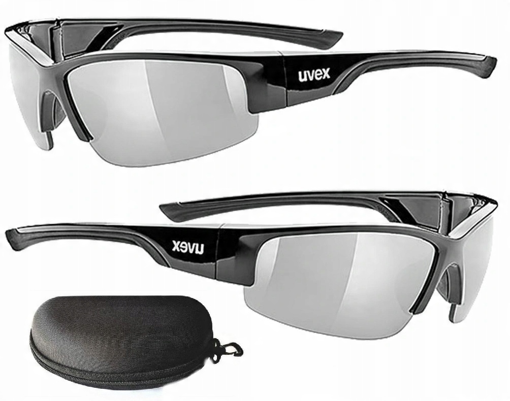 

Uvex Okulary rowerowe Sportstyle 215 black S3+ETUI