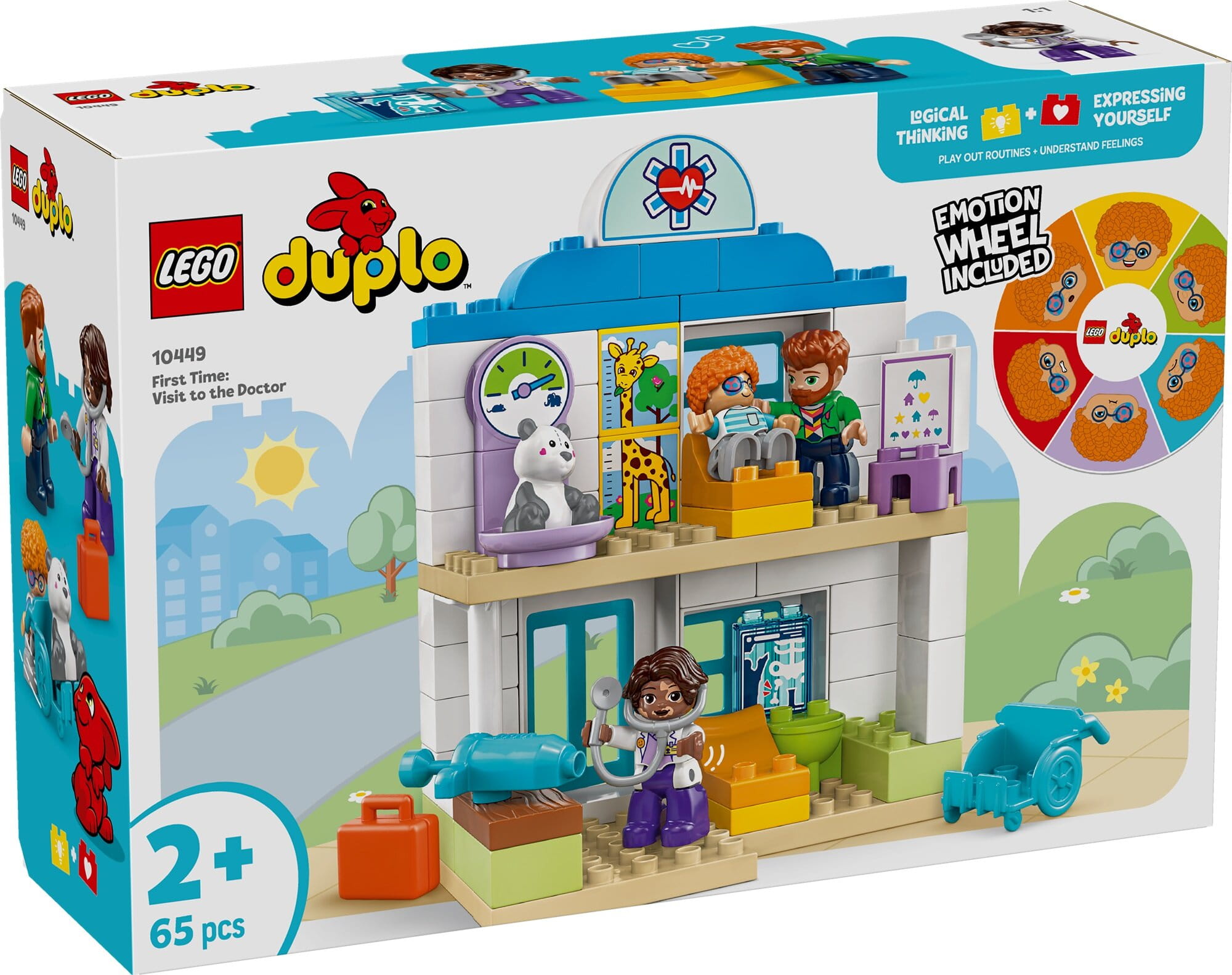stavebnice Lego Duplo 10449 Poprvé: Návštěva lékaře
