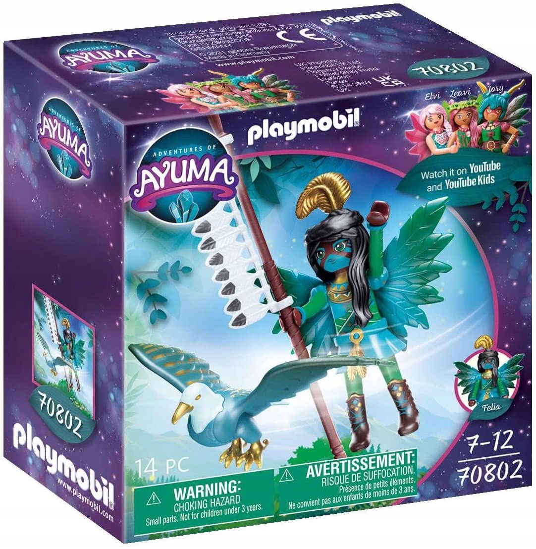 

Playmobil Knight Fairy Z Zwierzątkiem 70802