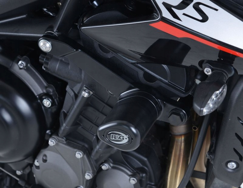Padacie Protektory Aero Rg Racing Triumph Street Triple 765 Rs/r/s 17- Čierne