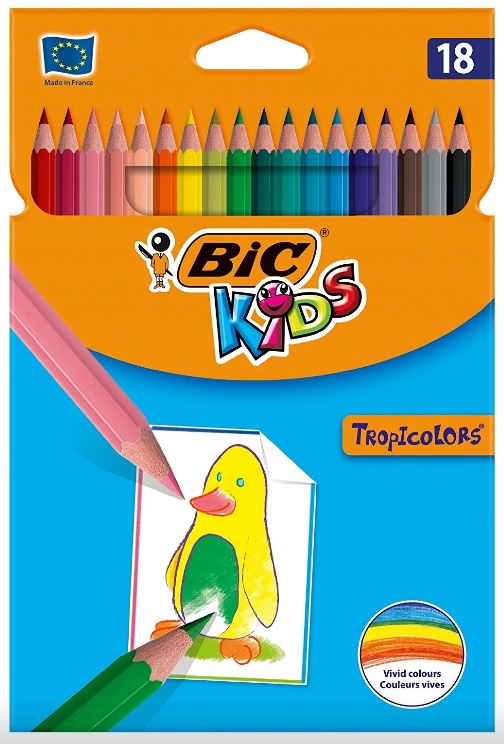 

Kredki Ołówkowe Szkolne Bic Tropicolor