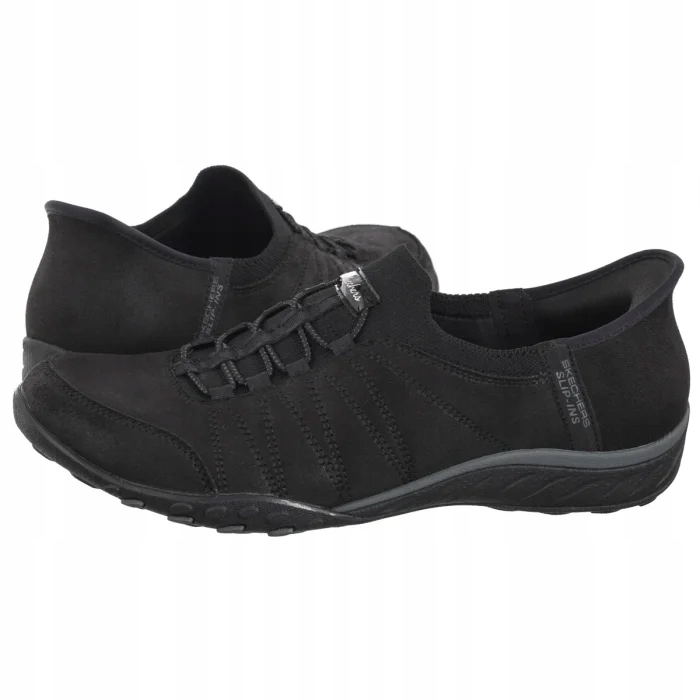 Polobotky Skechers Breathe-Easy Home Body Black 100615/BBK Černé
