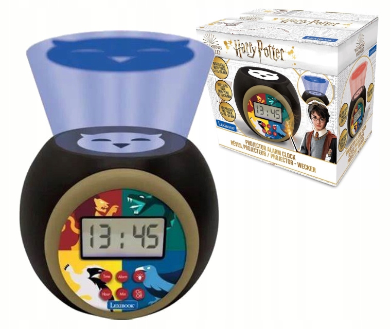 

Budzik z projektorem Harry Potter Zegar