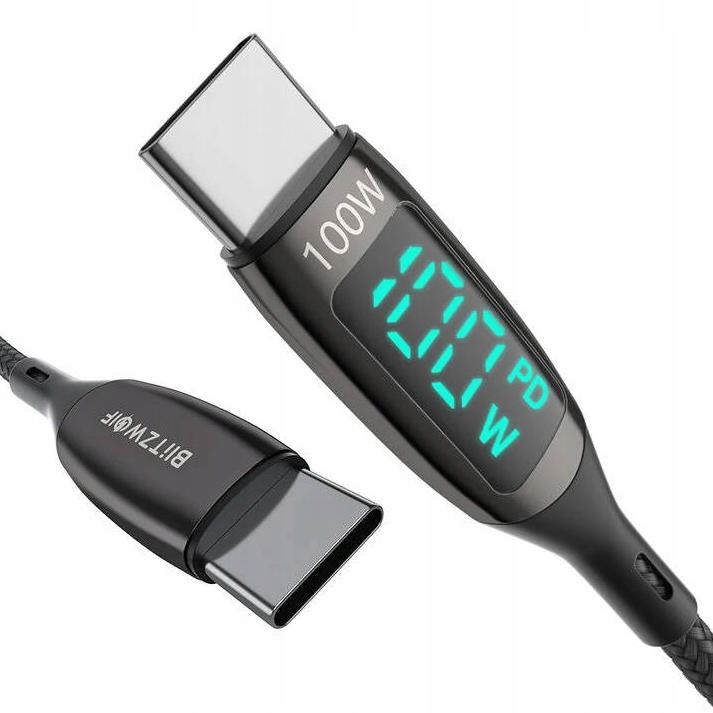 

BlitzWolf BW-TC23 Kabel Usb-c Usb-c 100W Pd 0.9m