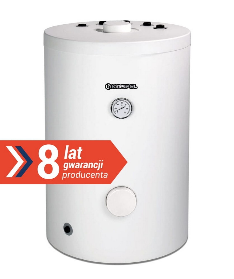 Kospel Wymiennik Stojący Termo-top Wężownica SWK-140L Biały 10.5.09.003.01
