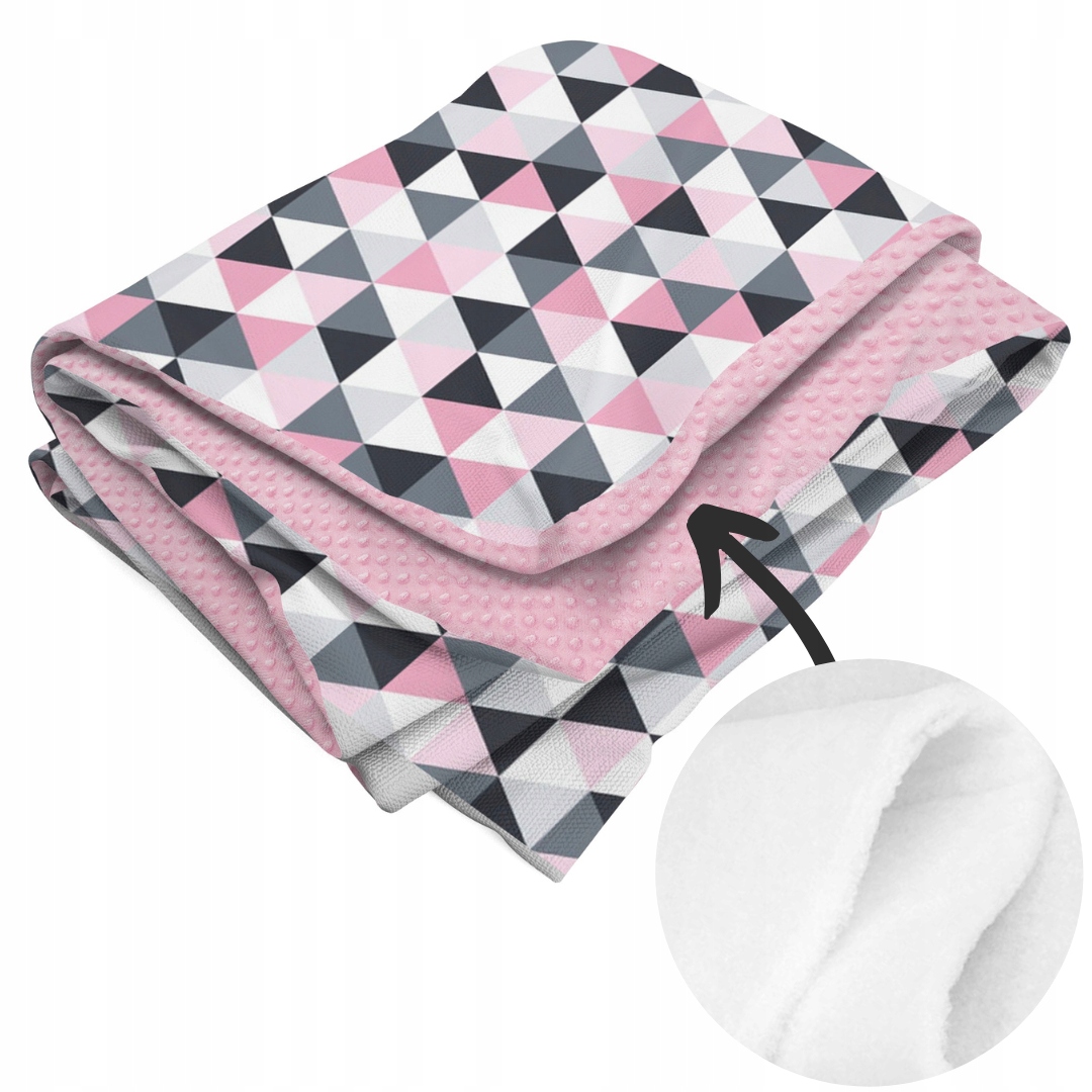 Oboustranná přikrývka 160x200 Bavlna Polar Minky Zateplená přikrývka