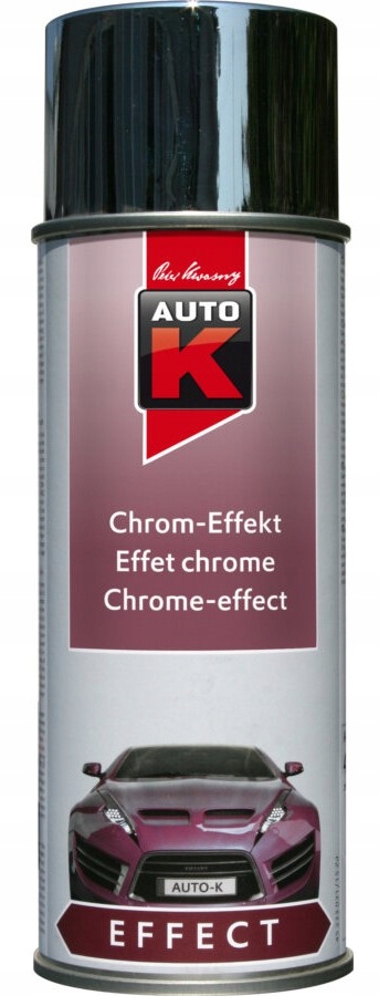 Auto-k Chrom Lakier Z Efektu Chromu Srebrny 400ML
