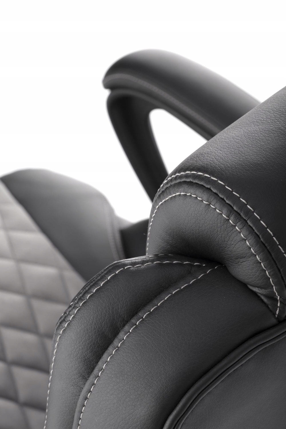 Fotel do biurka wygodny CZARNY GANDALF Halmar Kolor korpusu czarny