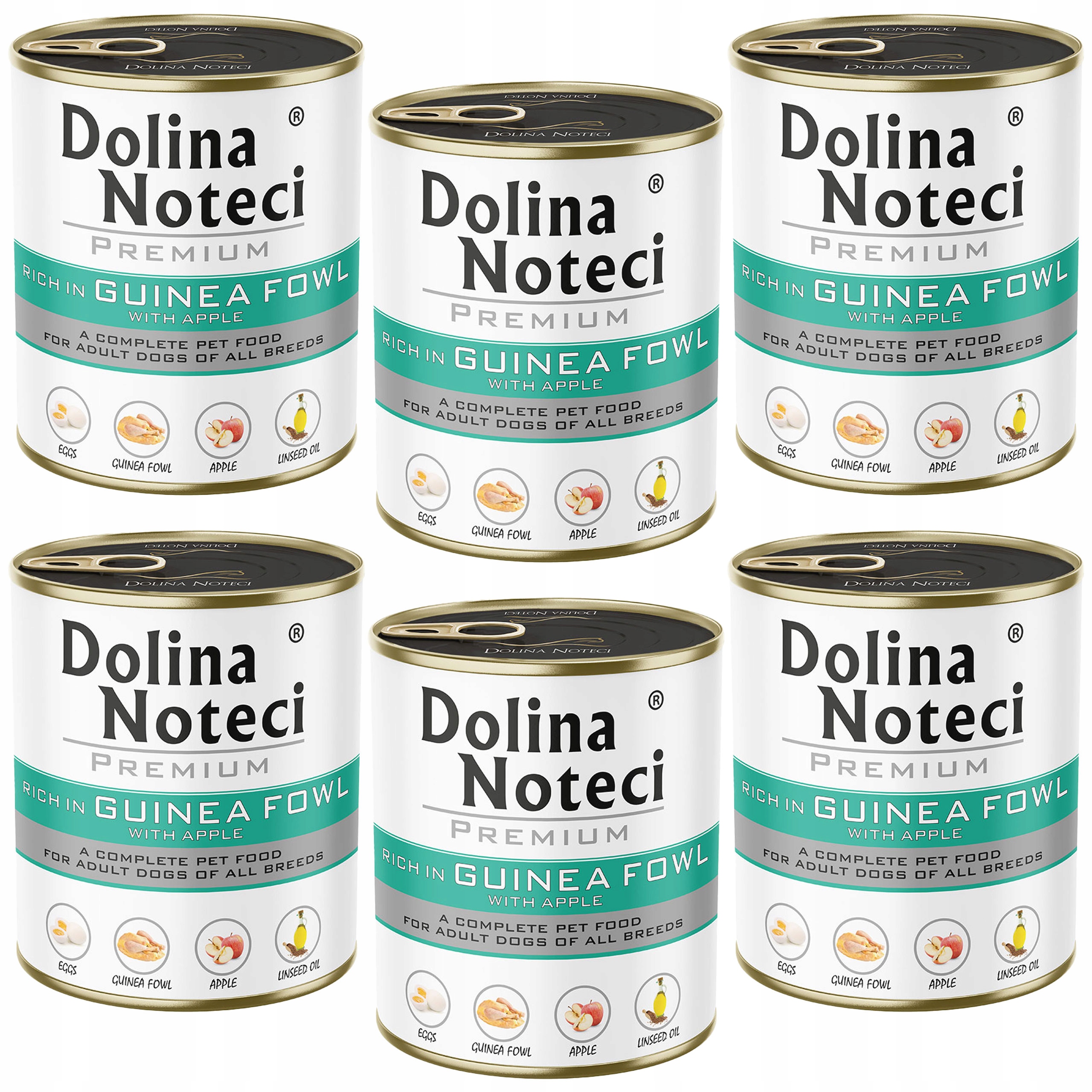 Dolina Noteci Premium Perlička Krmivo pro psy mokré 6 x 800 g bez obilovin