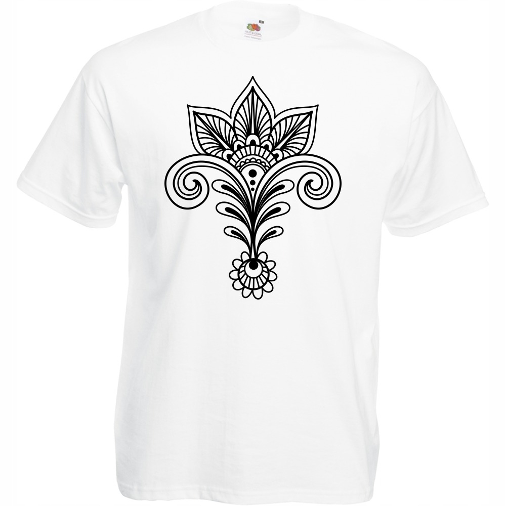 

Koszulka mandala symbol L biała
