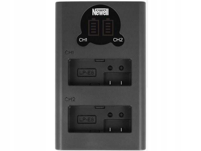 

Ładowarka dwukanałowa Newell Dl-usb-c do aku LP-E8