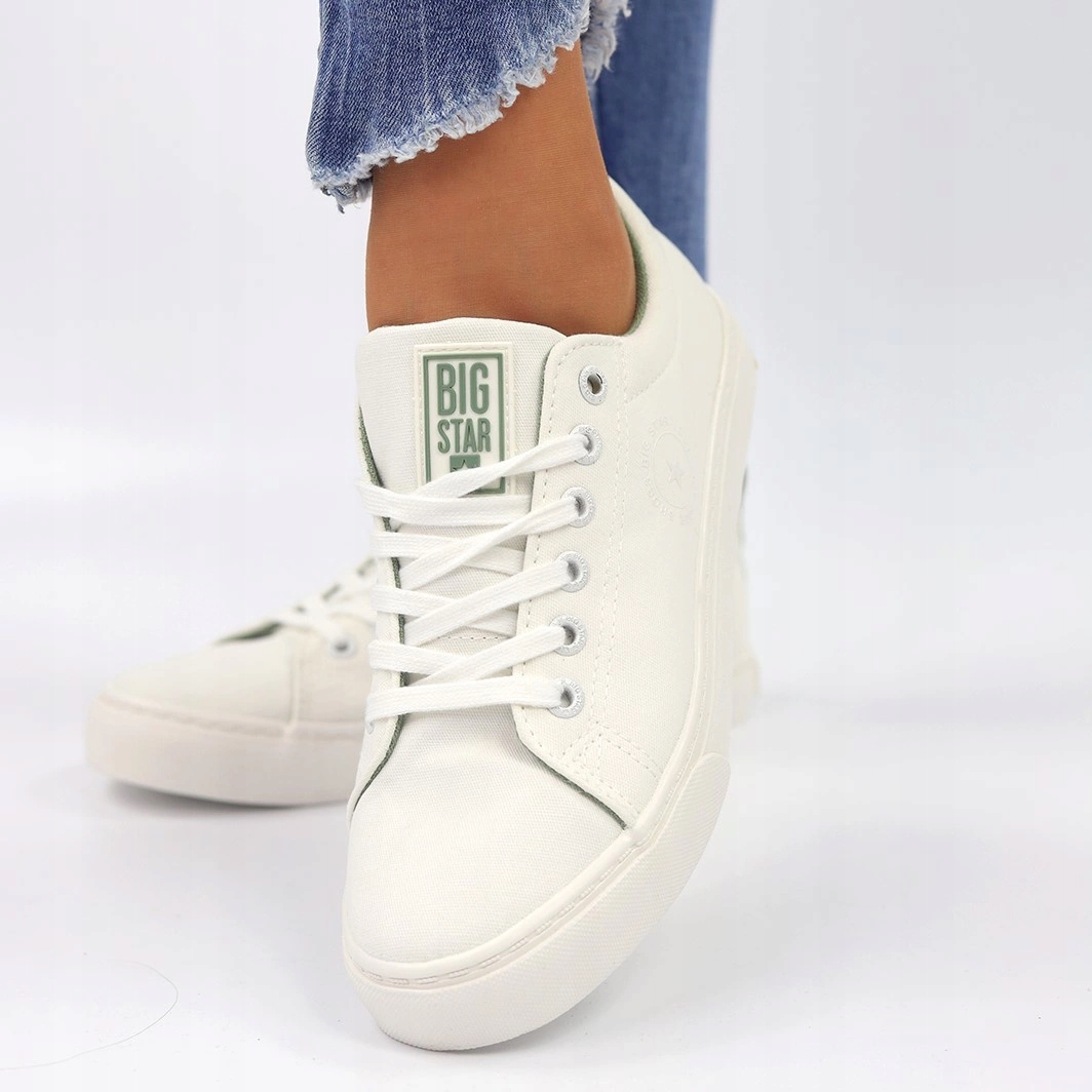 Dámské polobotky Big Star LL274248 bílé 36