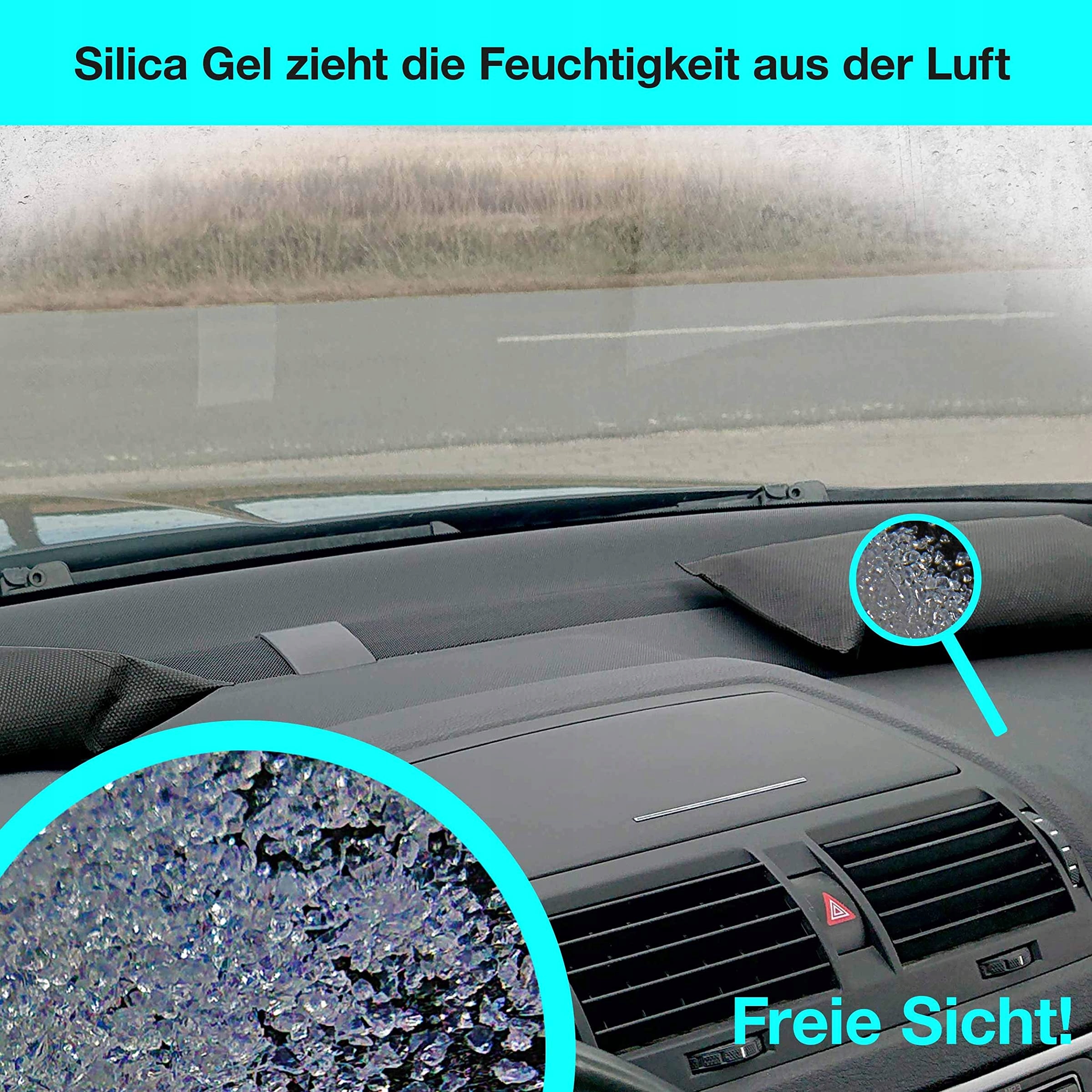 АВТОМОБИЛЬНЫЙ ПОГЛОТИТЕЛЬ ВЛАГИ ГЕЛЬ