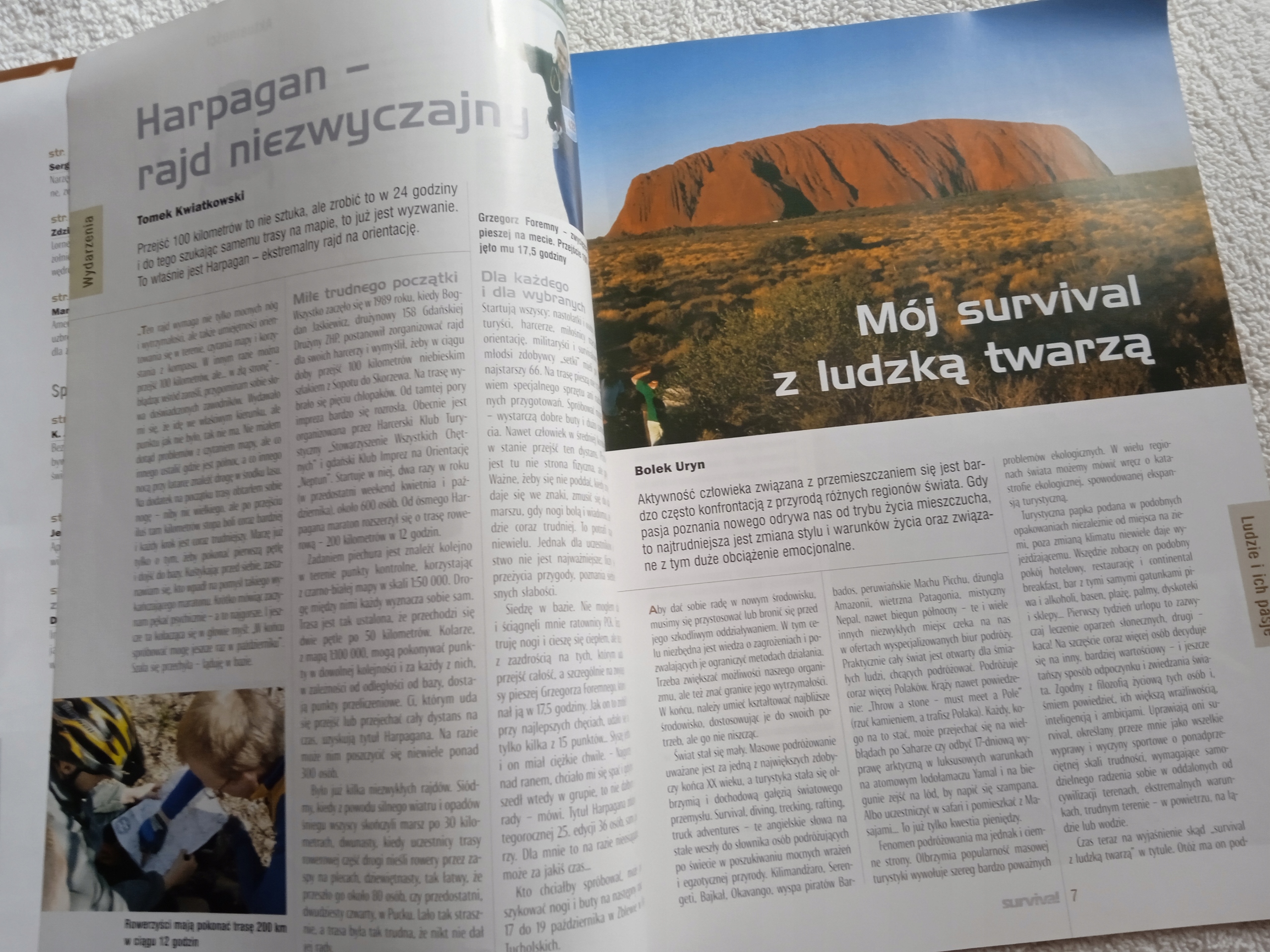 Miesięcznik Survival, nr 3 / 2003. Rok wydania 2003