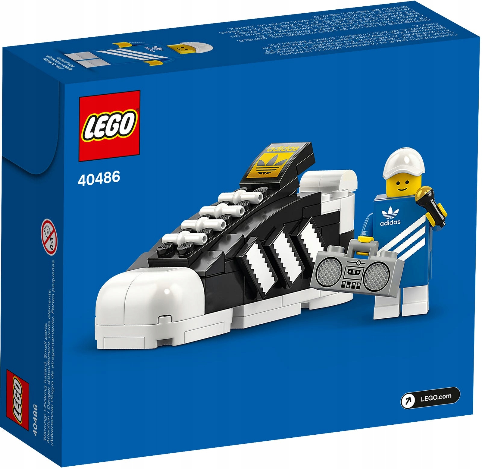 Nový Lego 40486 Mini But adidas Originals Superstar Misb 2021