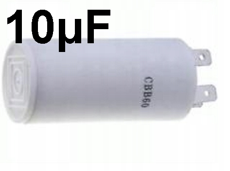 

Kondensator rozruchowy do silnika 10uF 450V