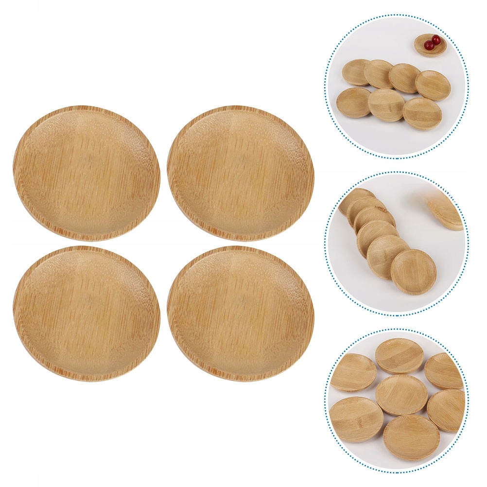 BAMBUSOWY KREATYWNY MAŁY TALERZ Marka bez marki