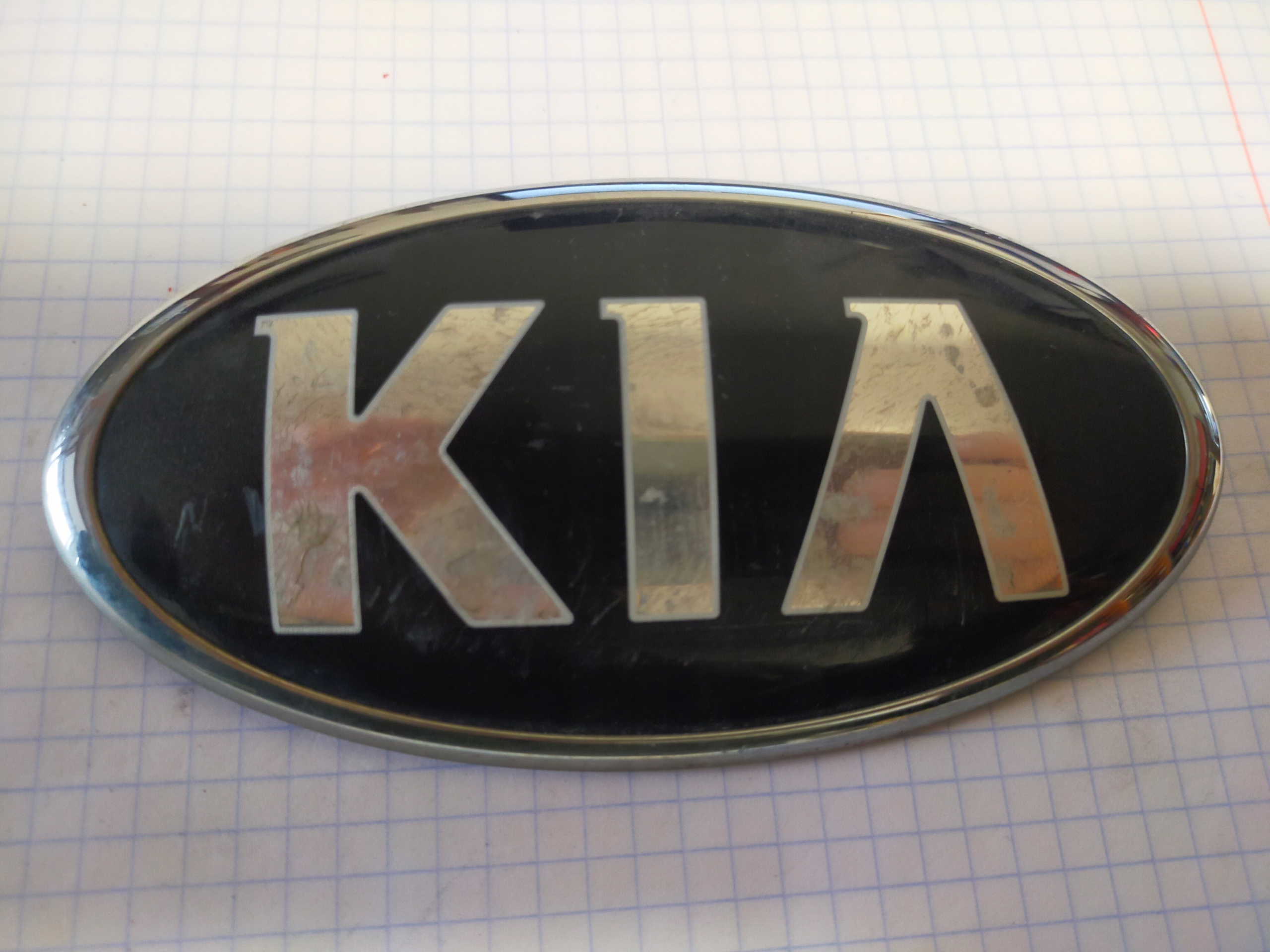 KIA ZNACZEK LOGO EMBLEMAT 130 x 65 za 35.00PLN z Krzeszowice - Allegro ...