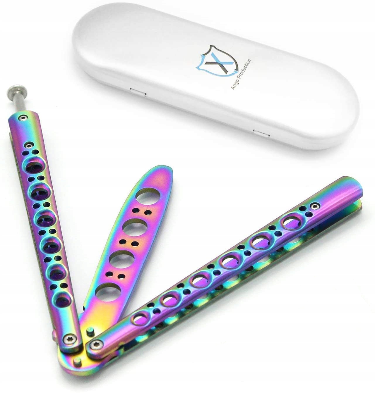 Nóż Trenera Sztuk Walki Nóż Tytanowy Samoobrona Model 01521