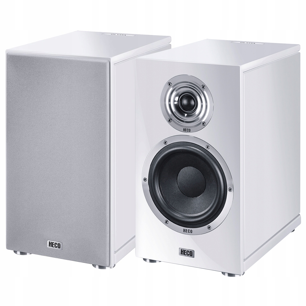 HECO In Vita 3 KOLUMNY PODSTAWKOWE WHITE PIANO