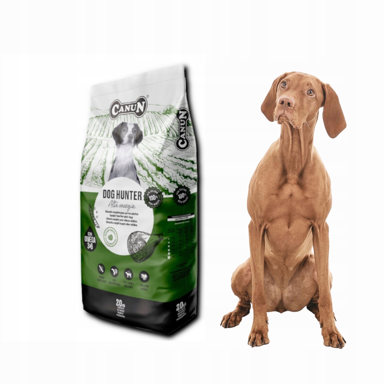 Canun Dog Hunter 20kg karma dla psów aktywnych