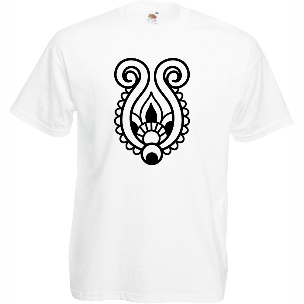 

Koszulka mandala symbol L biała