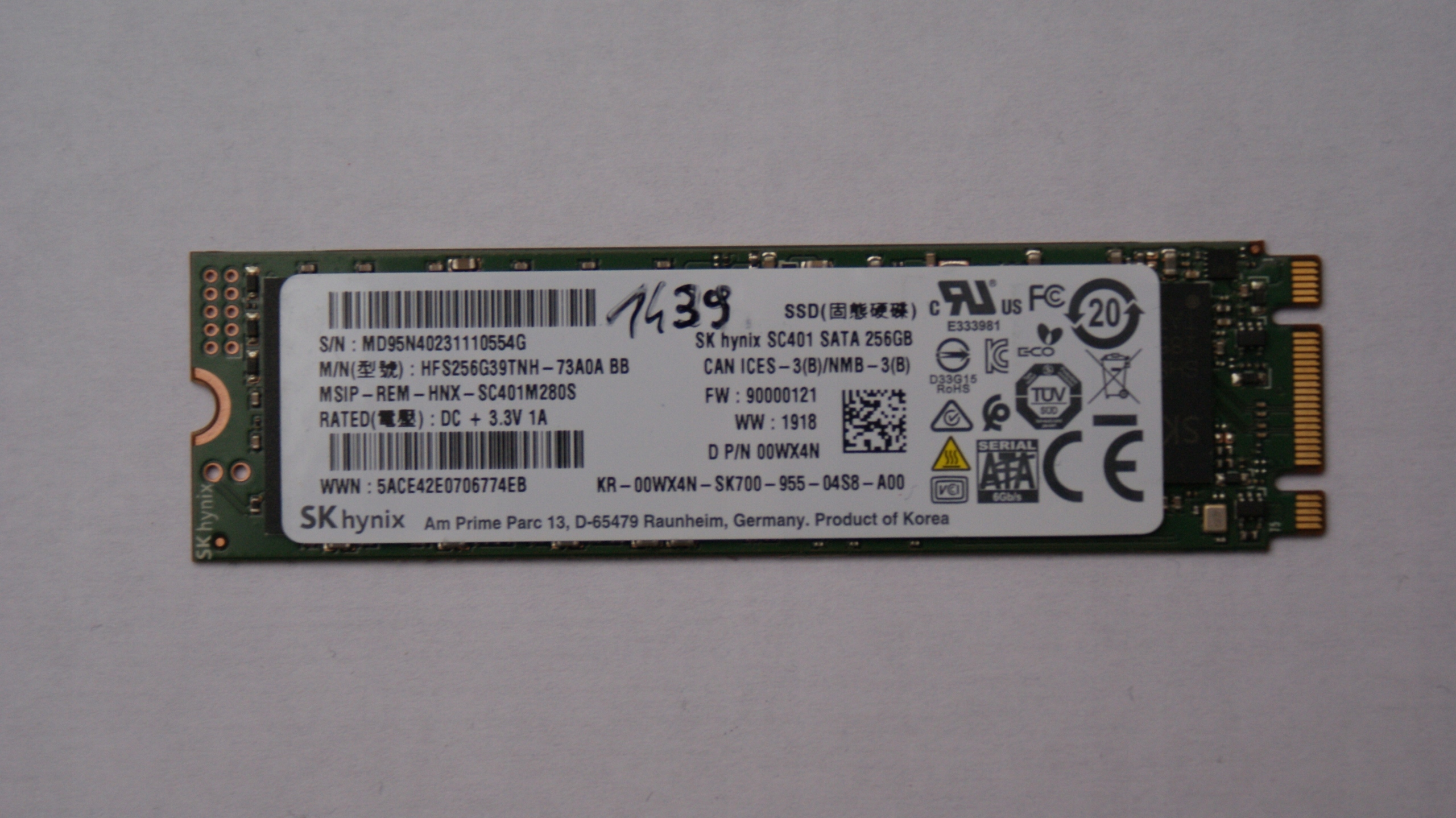 SSD SK Hynix SC401 M.2 2280 256 GB Sklep, Opinie, Cena w Allegro.pl