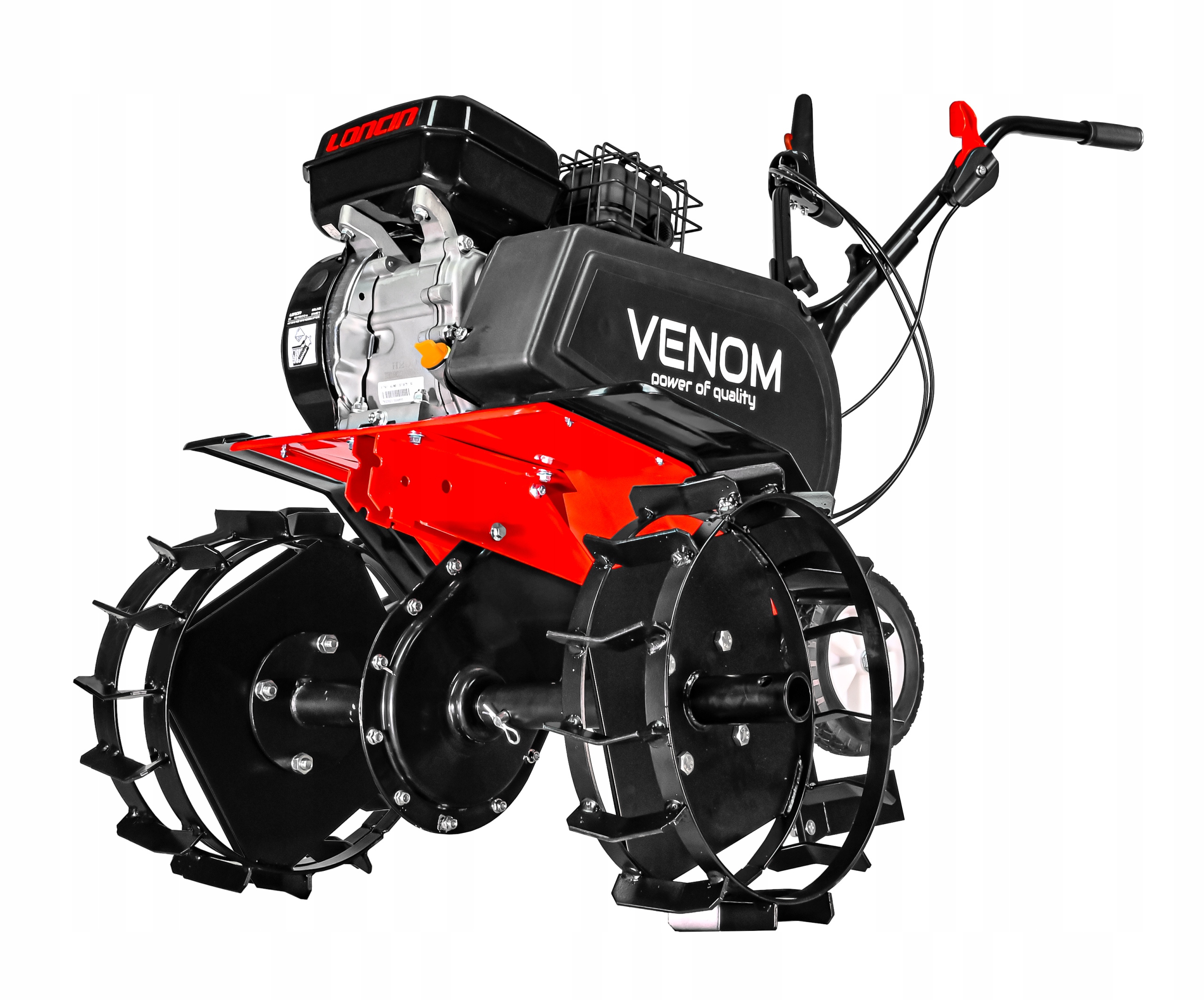 GLEBOGRYZARKA SPALINOWA 9,5 KM LONCIN 196cm KULTYWATOR DO GLEBY ZESTAW ORKA Marka Venom