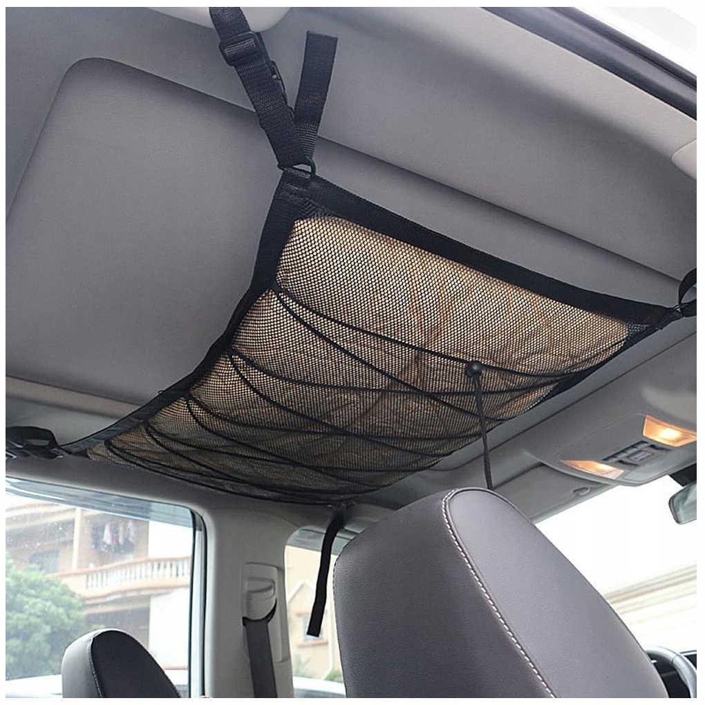 SIATKA ORGANIZER NA PODSUFITKĘ DACH BAGAŻ DO AUTA Producent bez marki