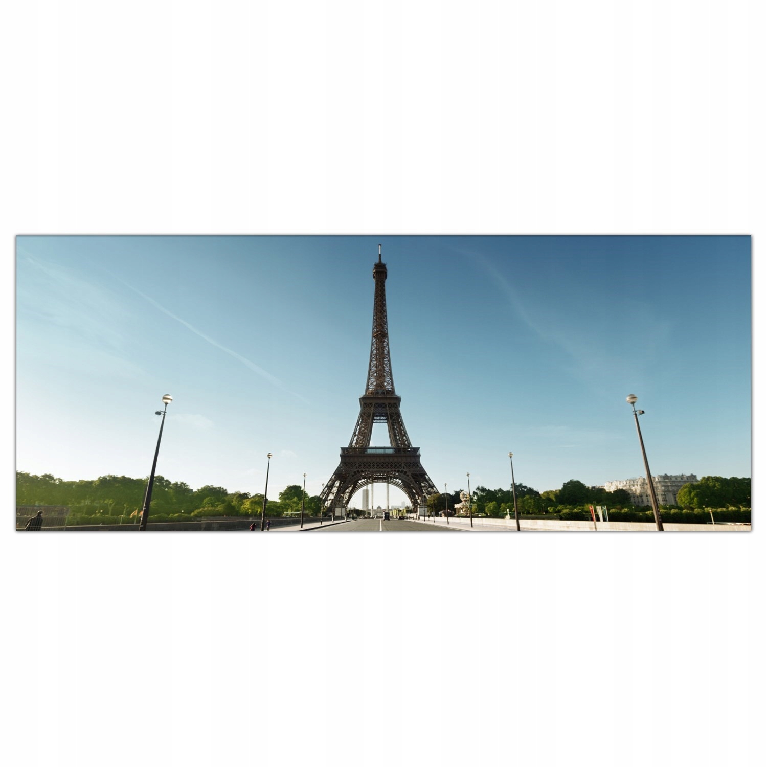Paříž Eiffelova věž 125x50 Ochranný kuchyňský panel