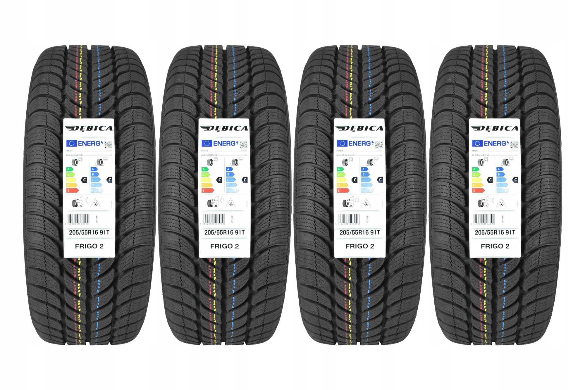 4 Opony zimowe 205/55R16 Dębica Frigo 2 2026