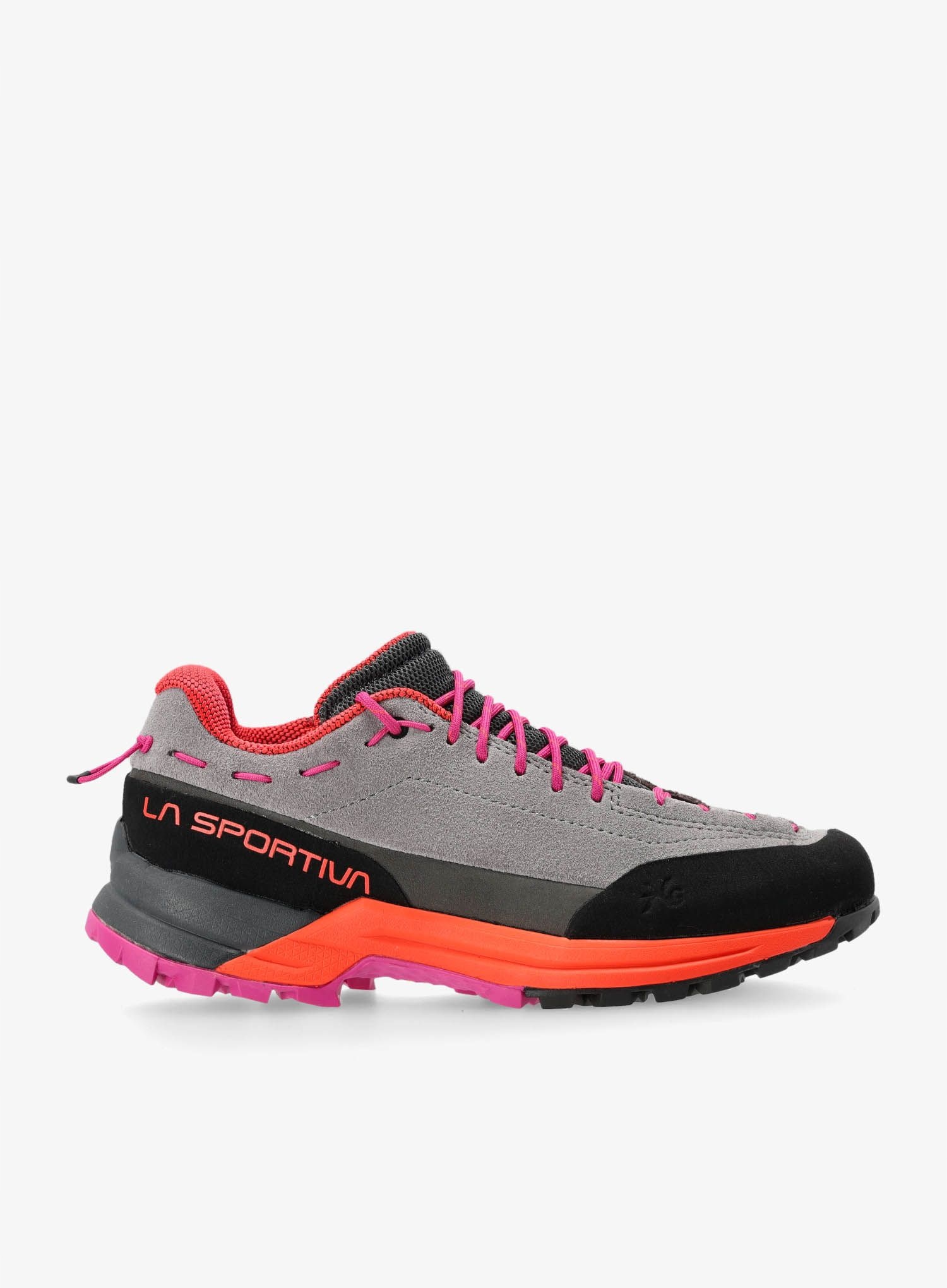 Buty podejściowe damskie La Sportiva Tx Guide Leather grey/cherry tomato