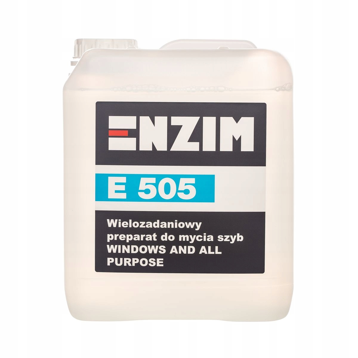 

Enzim E505 Wielozadaniowy Płyn do mycia szyb 5L