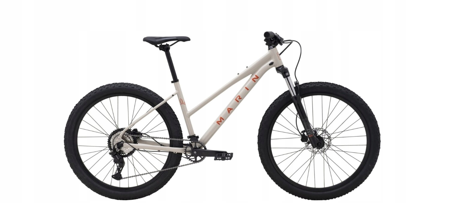 Rower Marin Bolinas Ridge 2 St 27,5" 2026 biały czerwony Xs