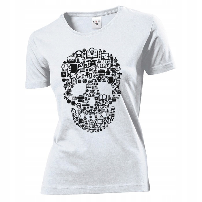 

Koszulka damska Szkola Zabija Czaszka XXL