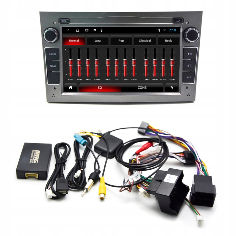 RADIO ANDROID OPEL ASTRA VECTRA CORSA ZAFIRA 2 DIN Display Size 7