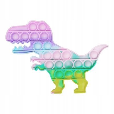 

Zabawka sensoryczna PopIt antystresowa Dinozaur