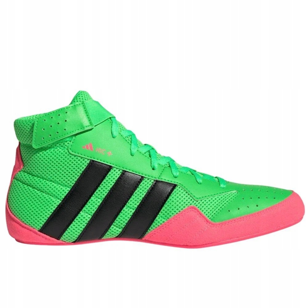 Buty zapaśnicze, bokserskie Adidas Havoc Plus KJ1347 zielone -43 1/3